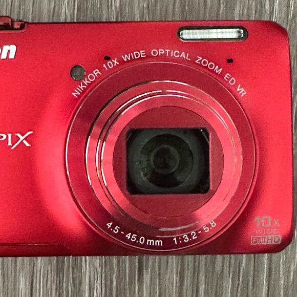 Nikon Coolpix S6300 TESTED WORKS 16MP Digital Camera w/ New Battery & Case ONLY - Picture 2 of 10